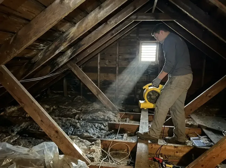 attic-water-damage-drying-proc-007 — frequently asked questions, Emergency Water Extraction & 24/7 Flood Response in Mandan,…